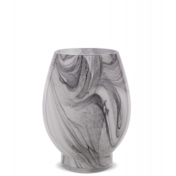 Vzorovaná skleněná váza ELISA