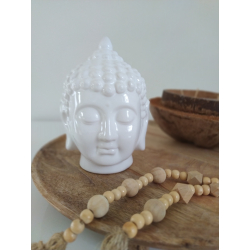 Porcelánová dekorace Buddha