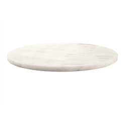 Mramorový kulatý podnos