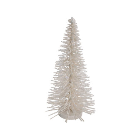 Vánoční dekorační stromek bílý