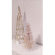 Vánoční dekorační stromek bílý